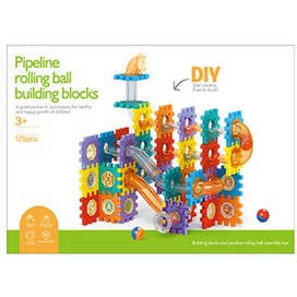 Listing 9 of 14 for Pipeline Window Building Blocks 3D STEM Construction Toy with Rotating Wheels...
