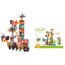 Listing 12 of 14 for Pipeline Window Building Blocks 3D STEM Construction Toy with Rotating Wheels...