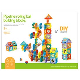 Listing 14 of 14 for Pipeline Window Building Blocks 3D STEM Construction Toy with Rotating Wheels...