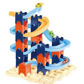 Listing 8 of 9 for Space Ball Track Building Blocks 3D STEM Marble Run Construction Toy with Glo...
