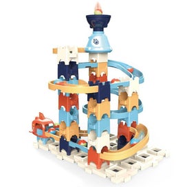 Listing 1 of 9 for Space Ball Track Building Blocks 3D STEM Marble Run Construction Toy with Glo...