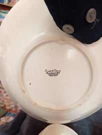 Listing 7 of 10 for Carlton Ware Art Deco "Mimosa" Hand Painted Soup Set