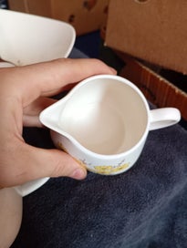 Listing 5 of 10 for Carlton Ware Art Deco "Mimosa" Hand Painted Soup Set