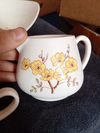 Listing 4 of 10 for Carlton Ware Art Deco "Mimosa" Hand Painted Soup Set