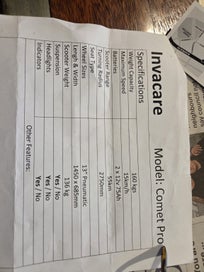 Listing 4 of 6 for Mobility Scooter