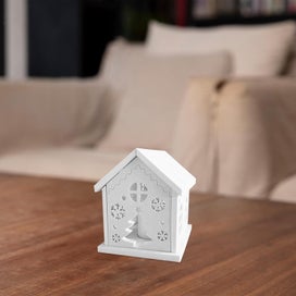 Listing 4 of 9 for Christmas House Shape Silicone Molds Candle Molds, House Aromatherapy Silicon