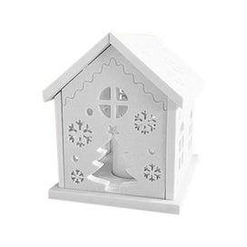 Listing 6 of 9 for Christmas House Shape Silicone Molds Candle Molds, House Aromatherapy Silicon