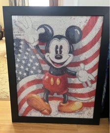 Listing 1 of 1 for Diamond Art Mickey flag