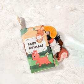 Listing 2 of 6 for Soft Cloth Books Montessori Baby Books Sensory Bath Books for Baby Infant Tod