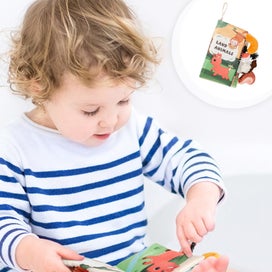 Listing 5 of 6 for Soft Cloth Books Montessori Baby Books Sensory Bath Books for Baby Infant Tod