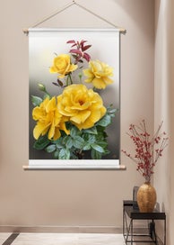 Listing 2 of 3 for Rose Art Canvas Print Wall Art