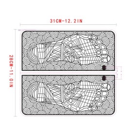 Listing 3 of 8 for EMS Foot Massager Mat -Foot Massager Pad for Pain Plantar Relief, Muscle Rela