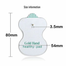 Listing 11 of 12 for Tens Machine Electrode Pads Square Patch