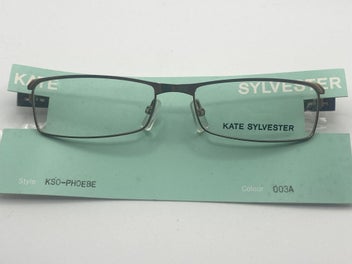 Listing 3 of 11 for Kate Sylvester "Phoebe" Glasses Frames - New Old Stock NZ Designer Bronze black