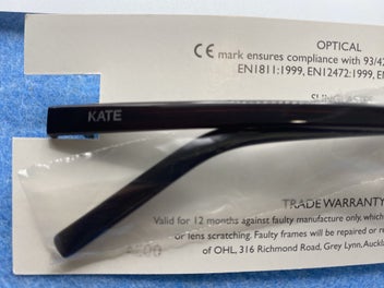 Listing 10 of 11 for Kate Sylvester "Phoebe" Glasses Frames - New Old Stock NZ Designer Bronze black
