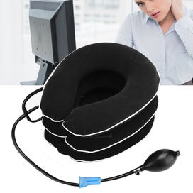 Listing 3 of 7 for Inflatable Cervical Collar, Adult Home Neck Stretching Devices Traction Suppo