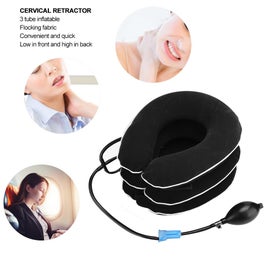 Listing 6 of 7 for Inflatable Cervical Collar, Adult Home Neck Stretching Devices Traction Suppo
