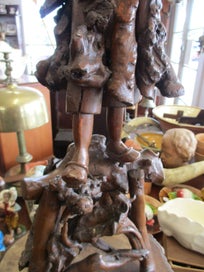 Listing 3 of 10 for SH 1526 - Vintage Chinese Root Carving Statue