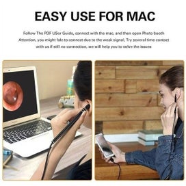 Listing 6 of 11 for 1.5M Led Otoscope Ear Camera Scope Earwax Removal Kit Ear Wax Cleaning Tool