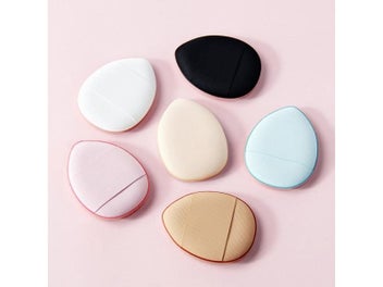 Listing 8 of 10 for 5/10Pcs Mini Finger Puff Foundation Small Air Cushion Powder Sponge Face