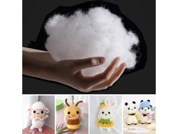 Listing 2 of 9 for 20-200g Pillow Filling PP Cotton Doll Toys Clothes Stuffing Premium Polyester