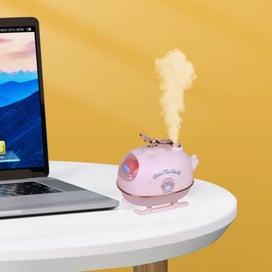 Listing 6 of 6 for Cute Helicopter Desktop Humidifier with Night Light, Silent & Portable for Be