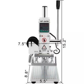 Listing 8 of 12 for Hot Foil Stamping Machine 10x13cm Digital Embossing Bronzing Paper Holder