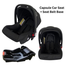 Listing 3 of 10 for Explorer 3-Wheel Stroller + Capsule Car Seat with Base + Liner and Food Tray