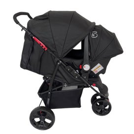 Listing 9 of 10 for Explorer 3-Wheel Stroller + Capsule Car Seat with Base + Liner and Food Tray