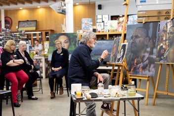 Listing 7 of 20 for Look @ Me, Looking @ You... by Fine Artist Gwyn Hughes Giclee Print