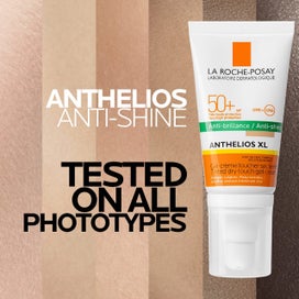 Listing 5 of 9 for La Roche-Posay Anthelios XL Anti-Shine Tinted Dry Touch Facial Sunscreen SPF5...