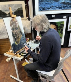 Listing 10 of 20 for Look @ Me, Looking @ You... by Fine Artist Gwyn Hughes Giclee Print