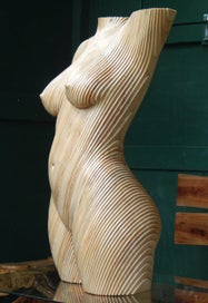 Listing 3 of 15 for Trixanna - A Female Torso Sculpture (life-size)
