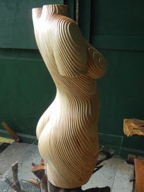 Listing 4 of 15 for Trixanna - A Female Torso Sculpture (life-size)