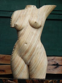 Listing 8 of 15 for Trixanna - A Female Torso Sculpture (life-size)