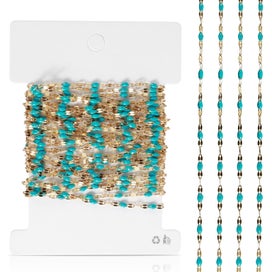 Listing 10 of 11 for Jewelry Chains 16.4 Feet/5M Gold Plated Stainless Steel Jewelry Chains Roll C