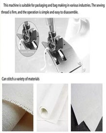 Listing 10 of 13 for Electric Bag Closer Sewing Machine Portable Industrial Bag Stitcher with Threads