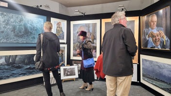 Listing 17 of 20 for 'Miles Down Broadway' -Miles Davis by Fine Artist Gwyn Hughes Giclee Print