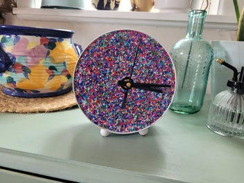 Listing 5 of 6 for Recycled tin clocks