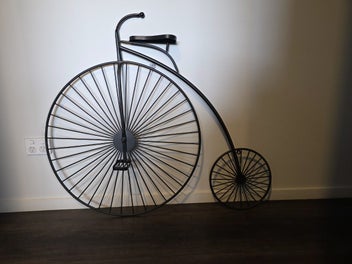 Listing 1 of 1 for PennyFarthing Bike wall hanging