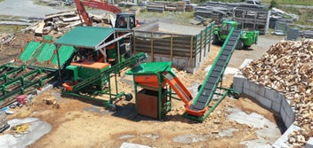 Firewood and sawmill business with a house