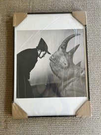 Listing 2 of 2 for Salvador Dalí Style Surrealist Framed Print (Reproduction) – 51.5 x 71 cm