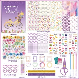 Listing 2 of 7 for DIY Journal Kit for Girls, DIY Journal Set for Teen Girls, Stationery Set, Sc
