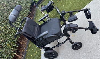 Listing 8 of 8 for Fold up recline wheelchair-in excellent condition
