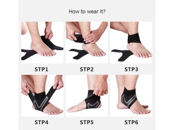 Listing 8 of 10 for Ankle Brace Protection Plantar Fasciitis Ankle Support Sports Protector Sprain