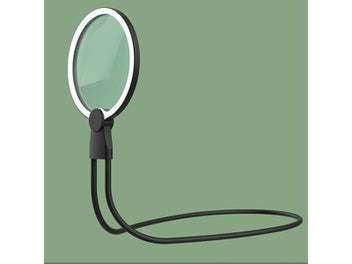 Listing 6 of 9 for LED Neck Wear Magnifier Handheld Magnifying Glass Rechargeable Desktop Large