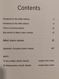 Listing 5 of 8 for Maori Place Names Their Meanings Origins Their Meanings and Origins 4th Edition