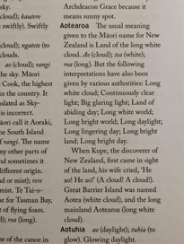 Listing 8 of 8 for Maori Place Names Their Meanings Origins Their Meanings and Origins 4th Edition