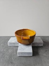 Listing 8 of 9 for Six Crown Lynn? Honey Glaze Individual Soup Bowls or Ramekins. Stamped 1143.