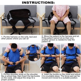 Listing 6 of 7 for Patient SlingBar Human Patient Lift , SlingBar Transfer Belt Stairway Wheelch